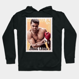 Muhammad Ali Postage Stamp Hoodie